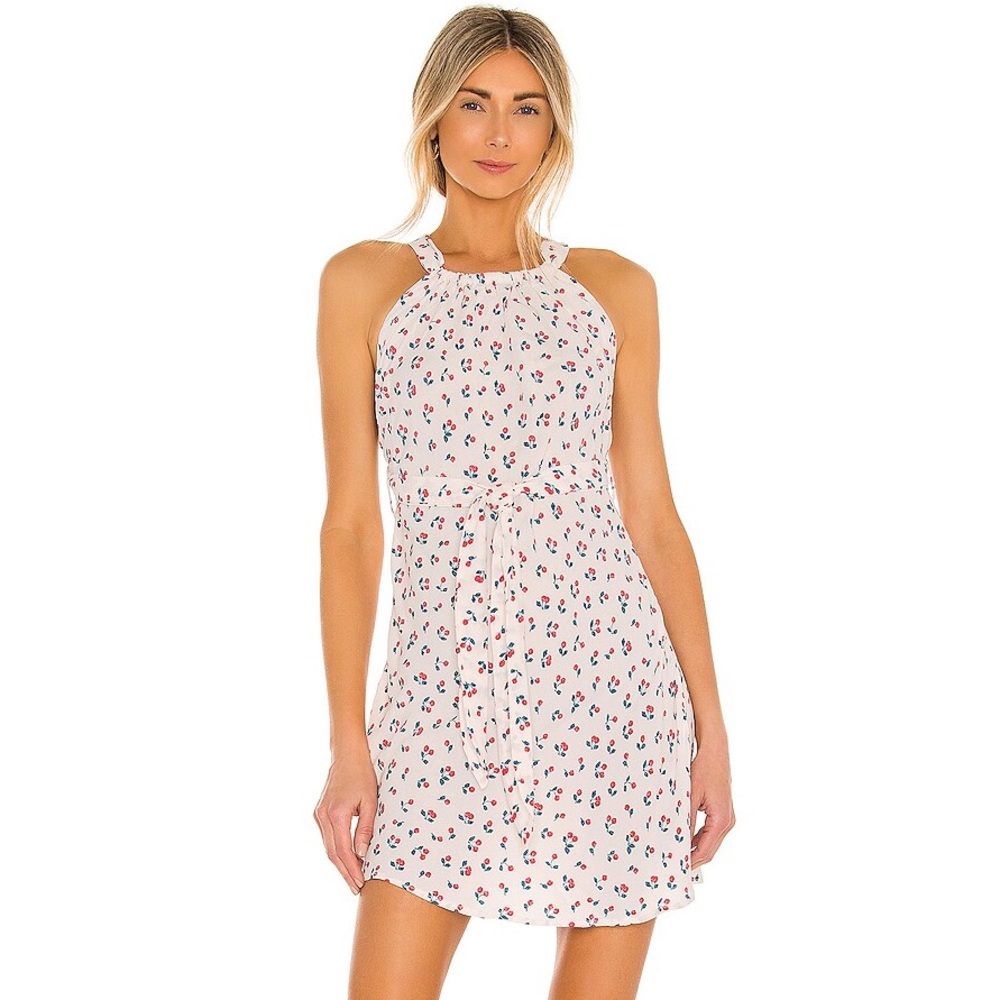 Lovers and Friends Cherry Mini Dress in Red Cherries Size:S